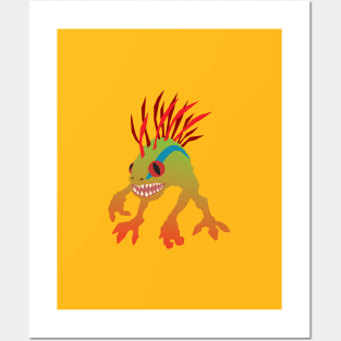 Murloc Flat Posters and Art